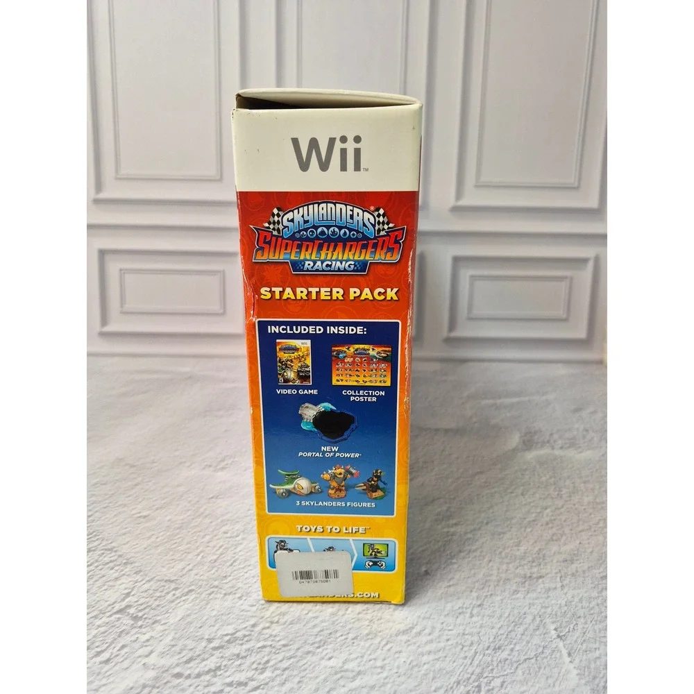 Skylanders SuperChargers Racing Starter Pack Nintendo Wii Bowser Amiibo Bundle